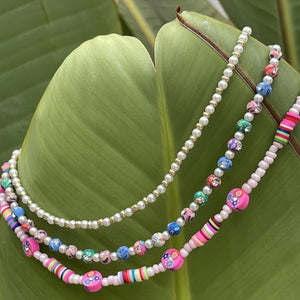 Coconut Girl Collection  -Heishi & Flowers