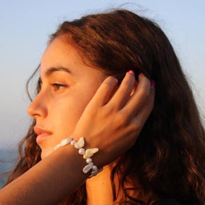 Pearly White Bracelet