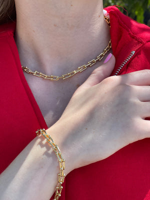 Gold U Chain