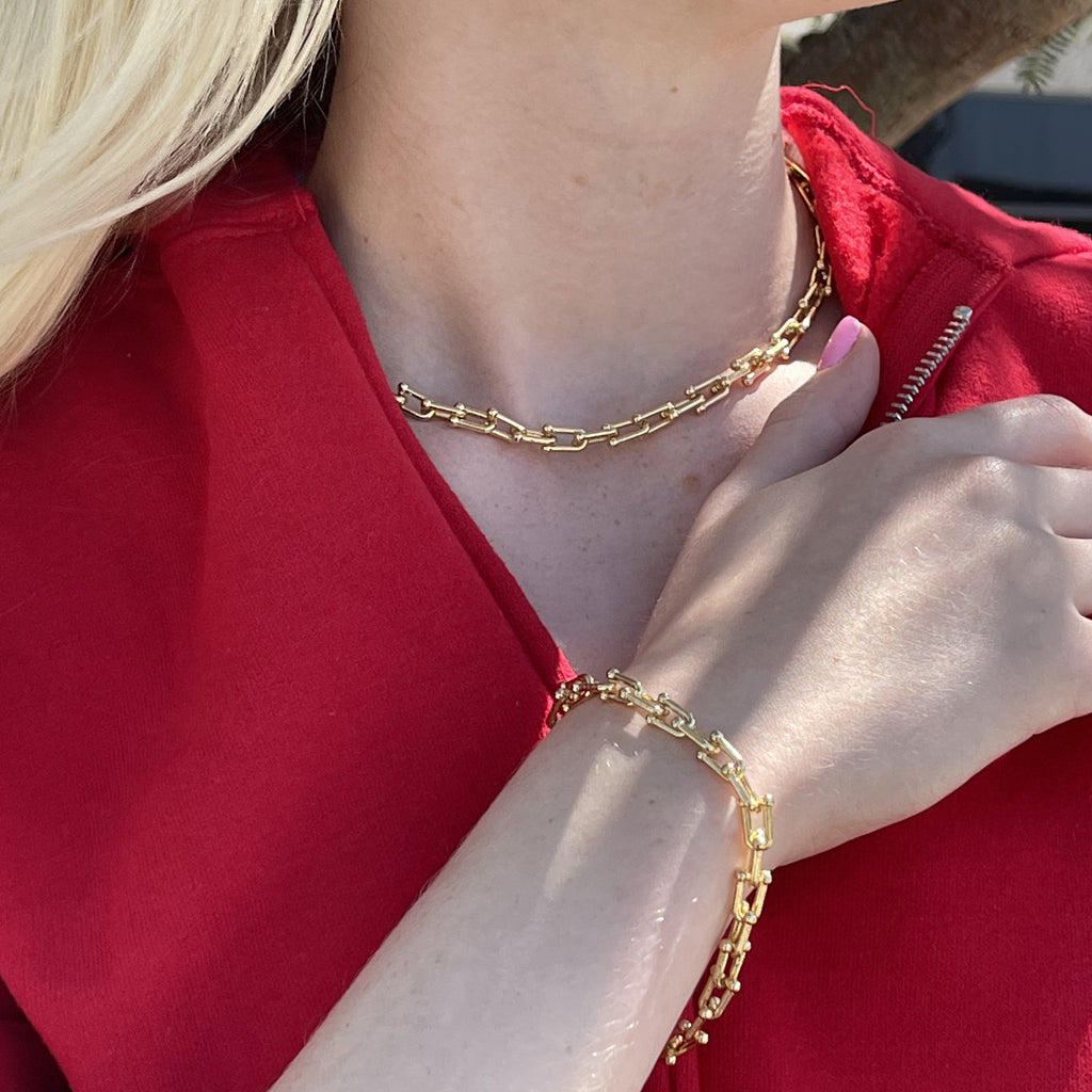 Gold U Chain