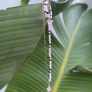Pink Hibiscus Necklace