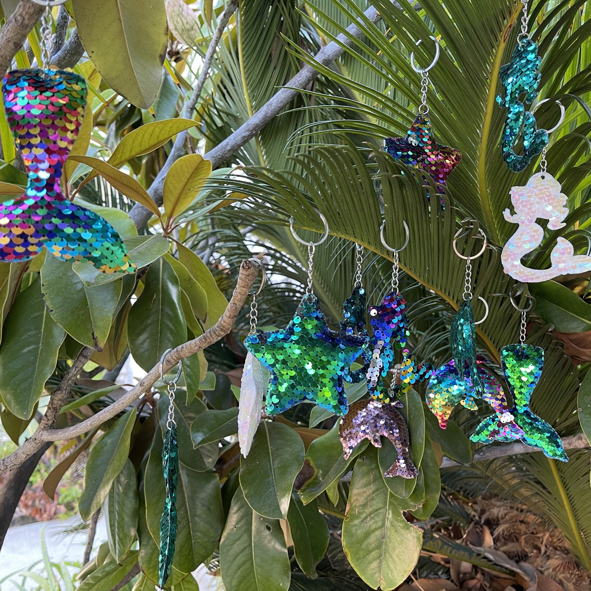 Ocean Theme Keychains