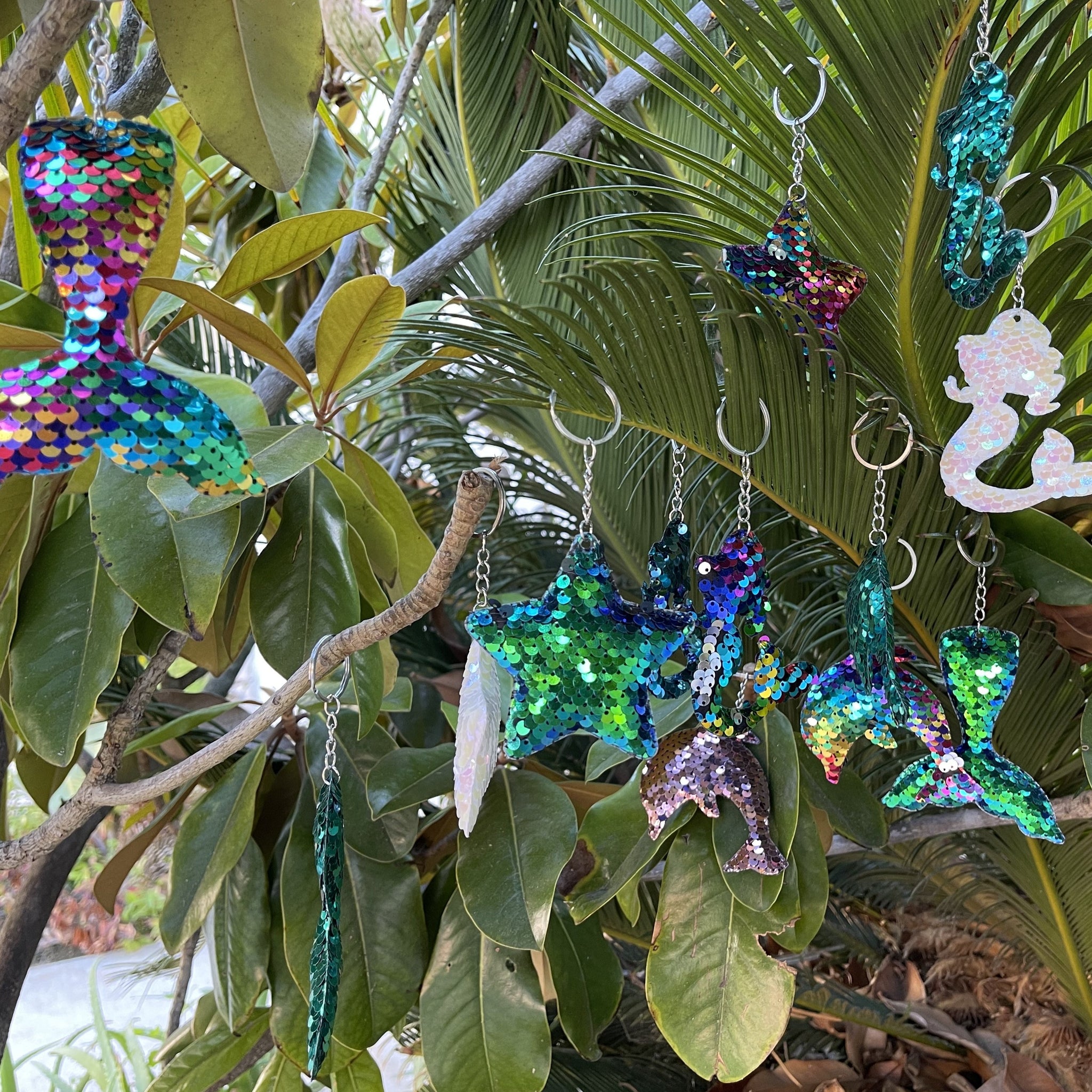 Ocean Theme Keychains