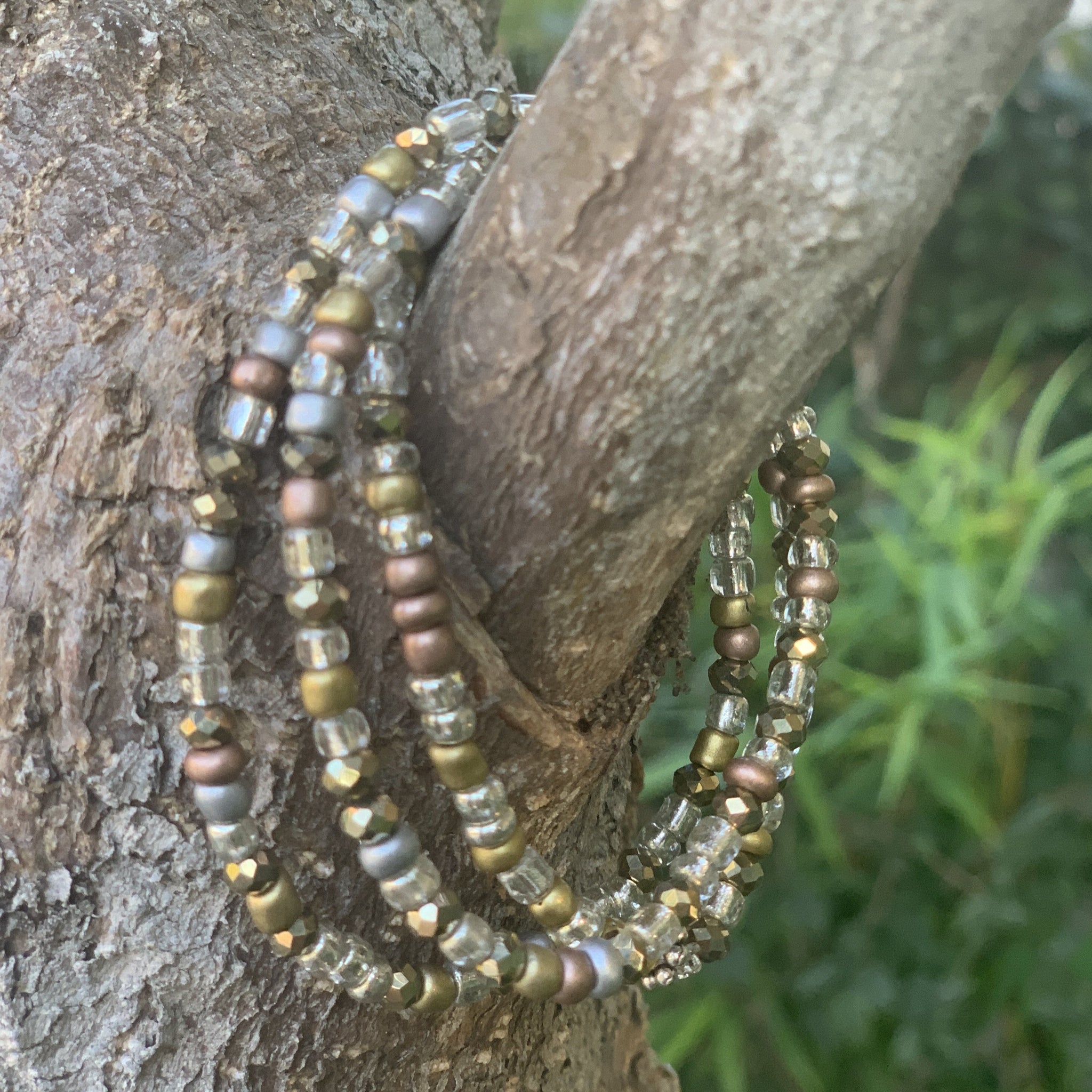 Sparkling Sands Wrap Bracelet