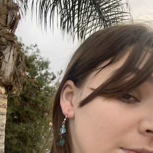 Shell Coin Earrings