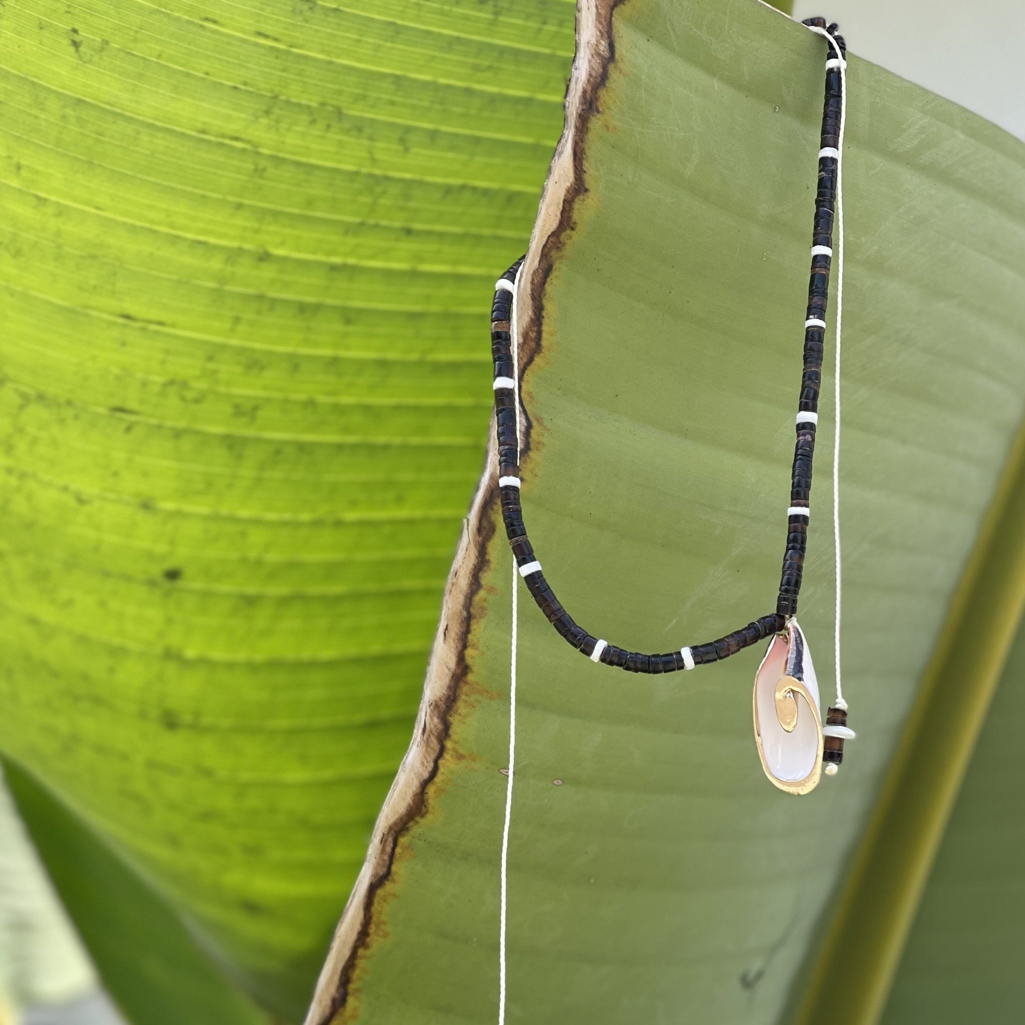 Spiral Shell Necklace
