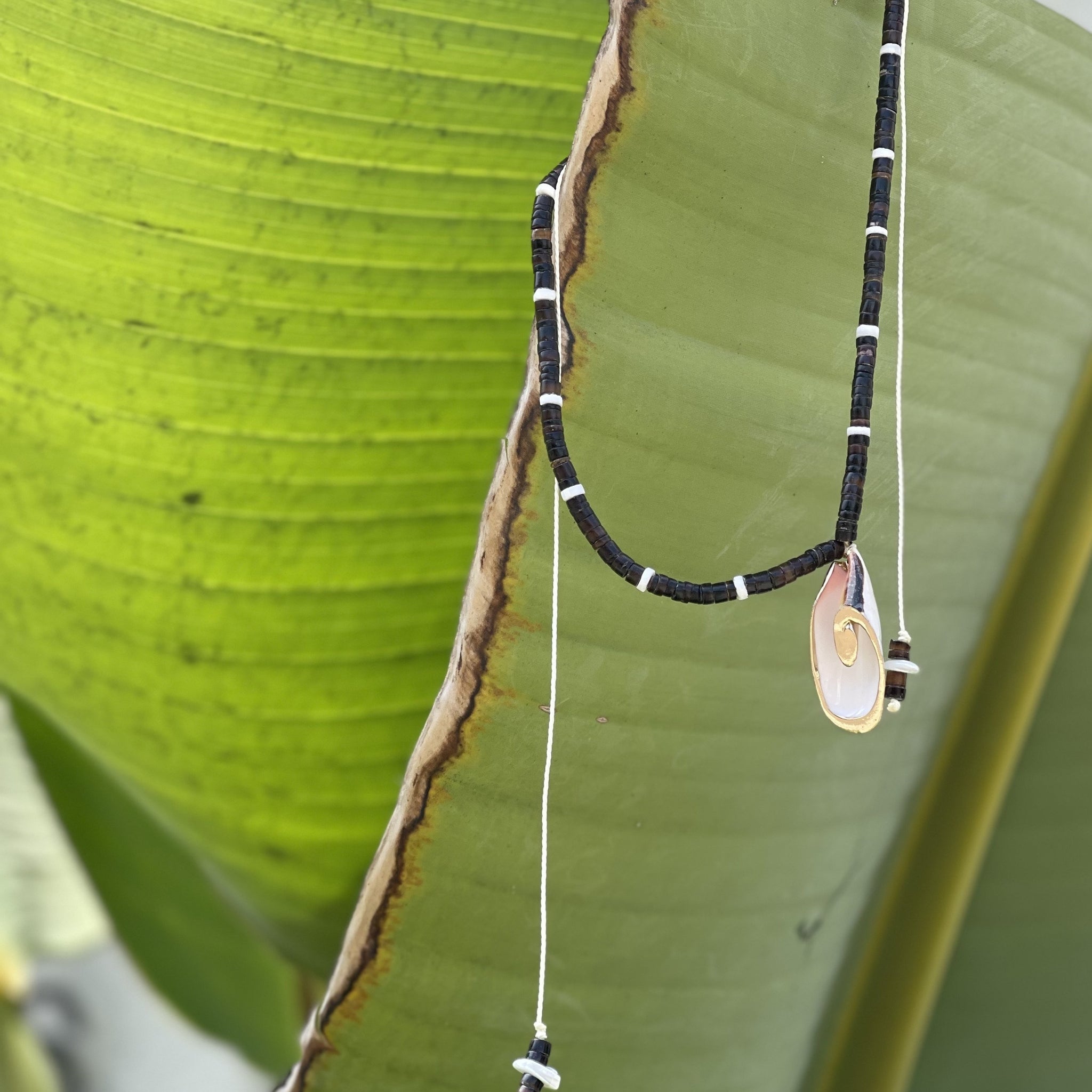Spiral Shell Necklace