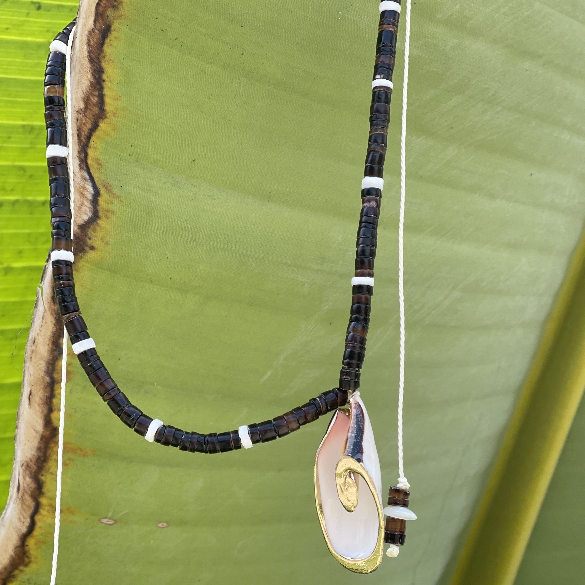 Spiral Shell Necklace
