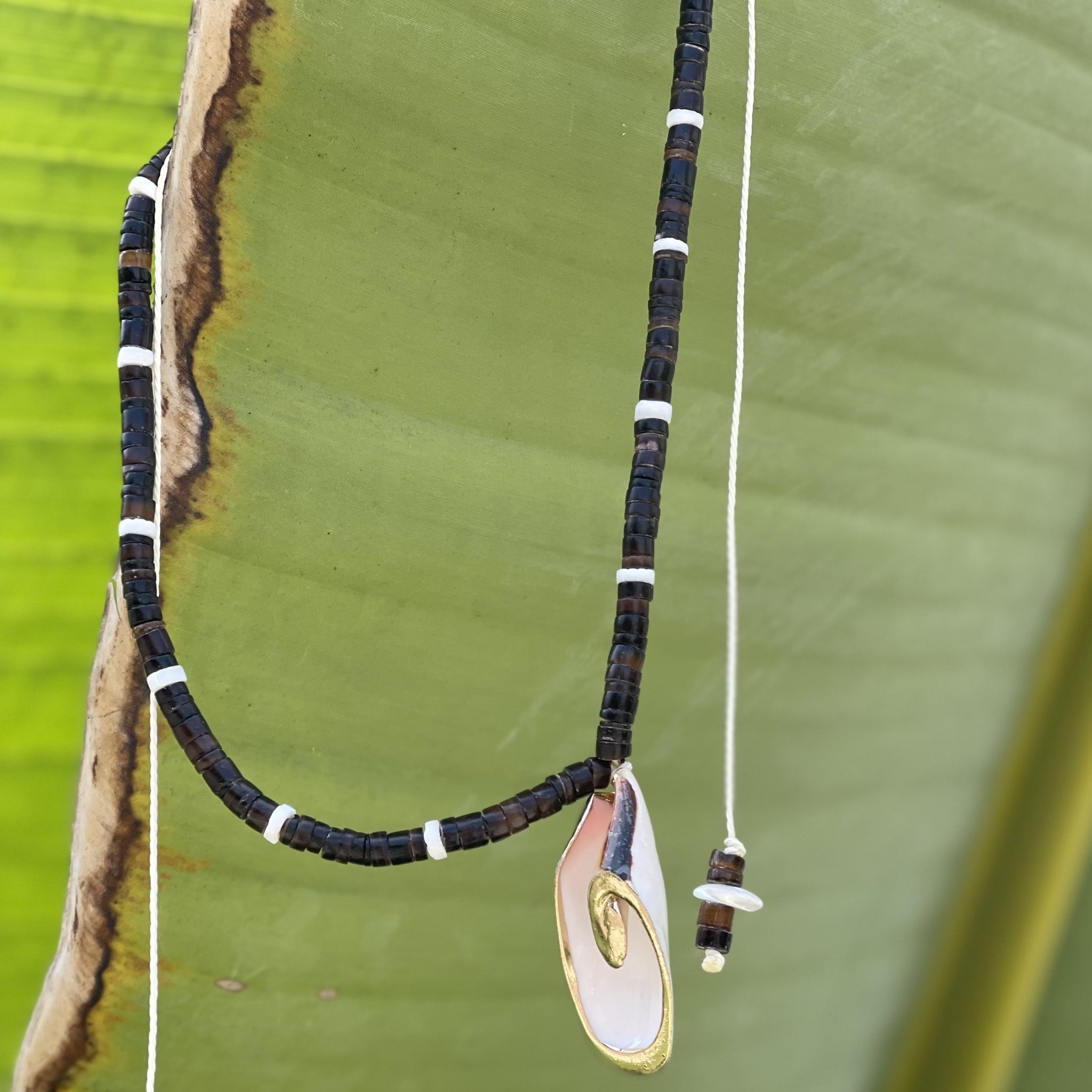 Spiral Shell Necklace