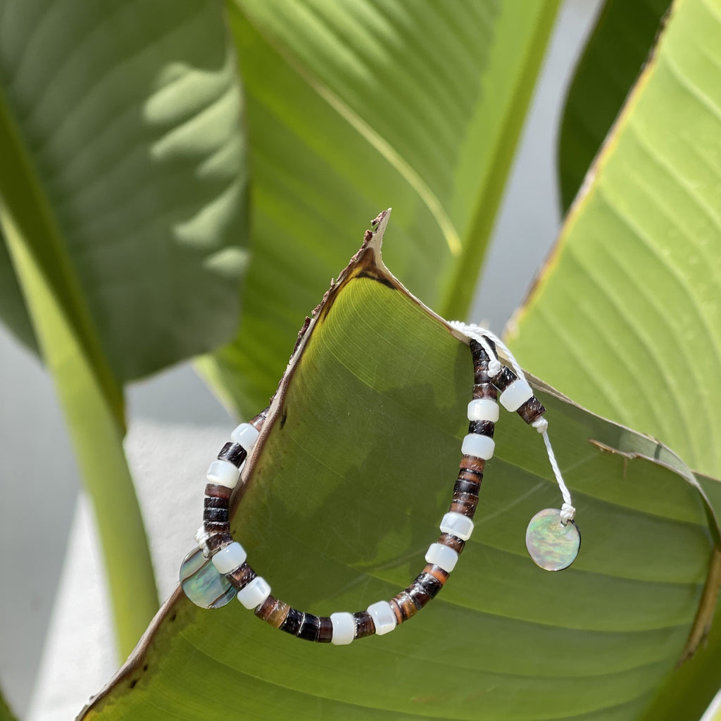 MOP Striped Bracelet/Anklet/Necklace