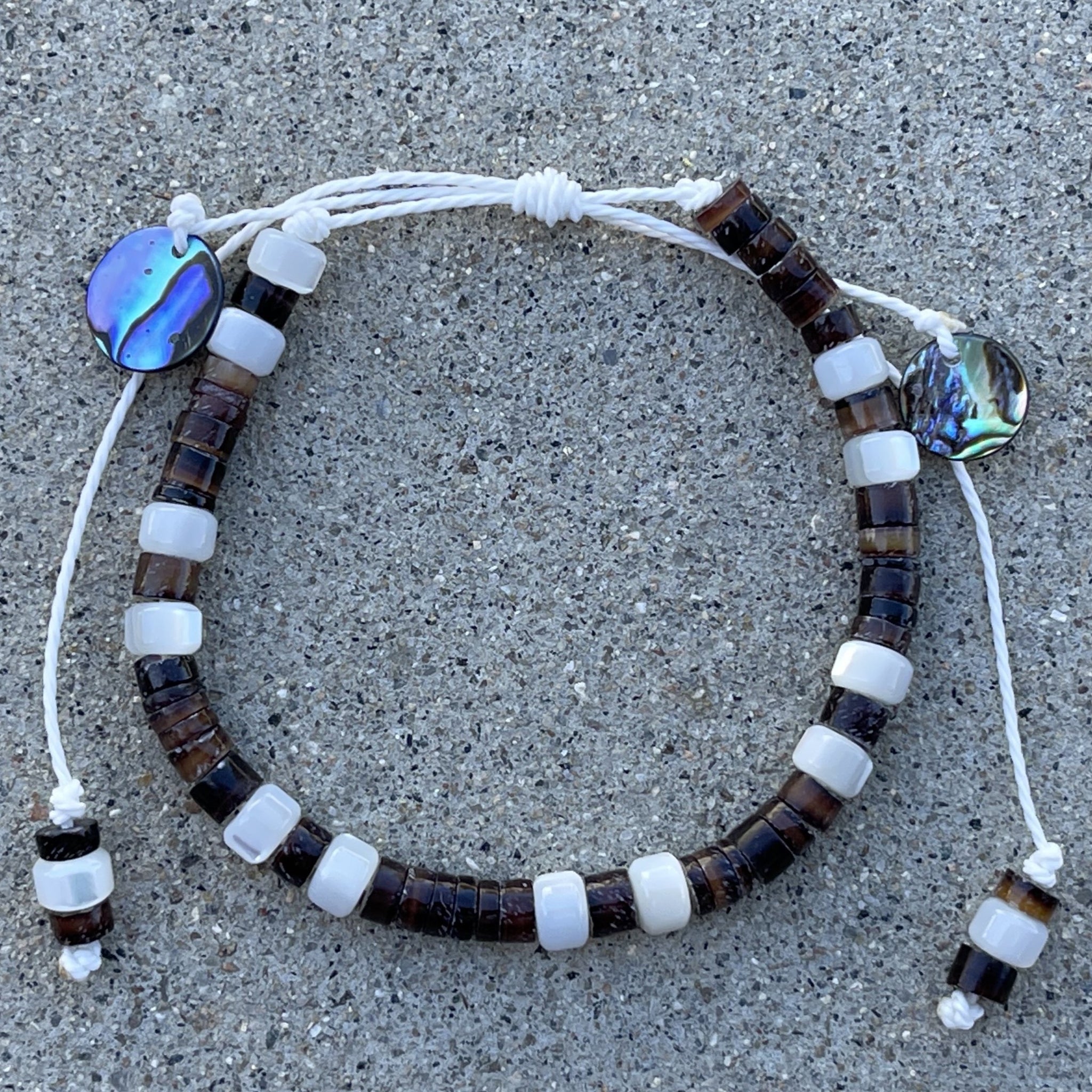 MOP Striped Bracelet/Anklet/Necklace