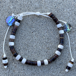 MOP Striped Bracelet/Anklet/Necklace