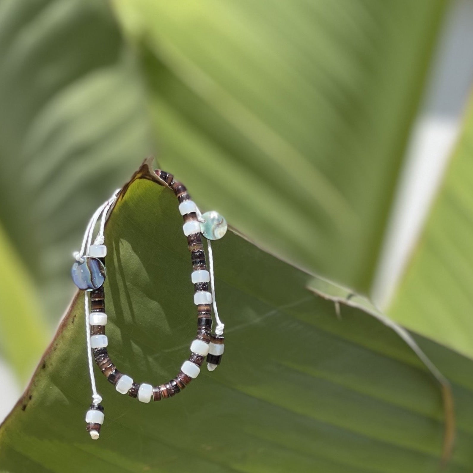 MOP Striped Bracelet/Anklet/Necklace
