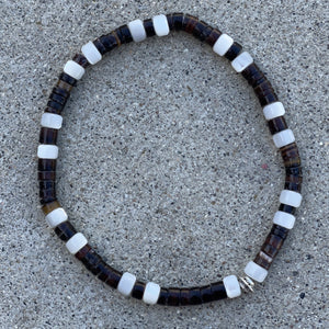 MOP Striped Bracelet/Anklet/Necklace