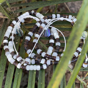 MOP Striped Bracelet/Anklet/Necklace