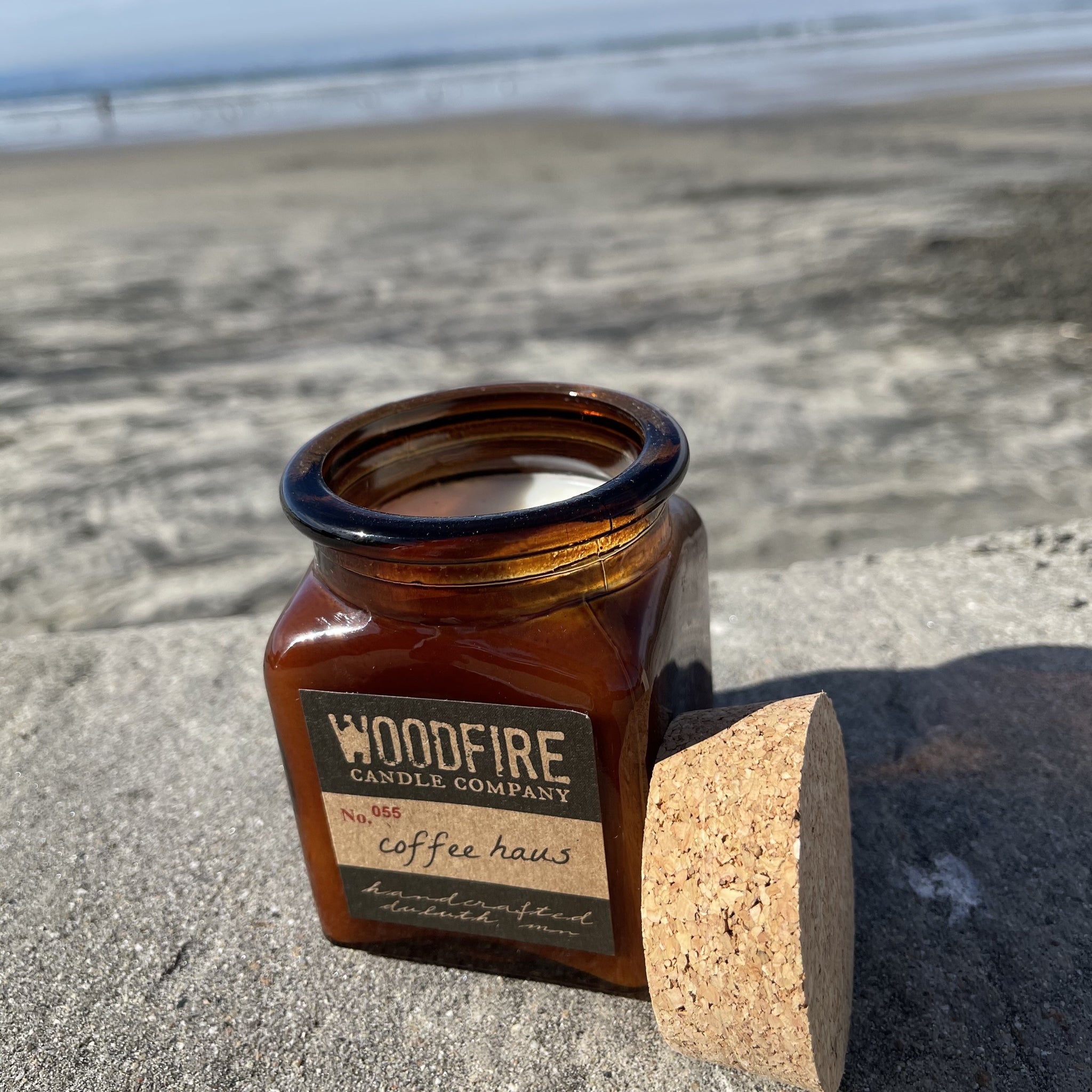 Amber Apothecary Wood Wick Soy Candle