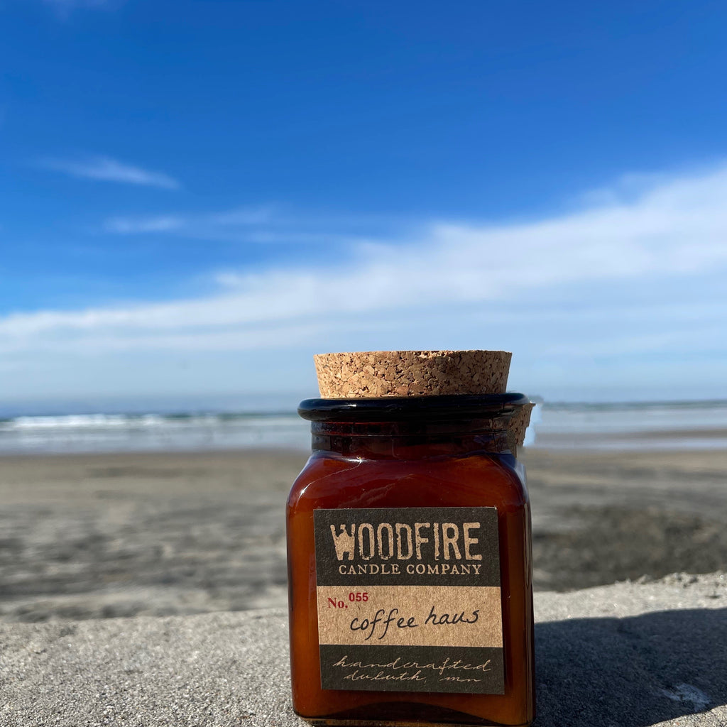 Amber Apothecary Wood Wick Soy Candle