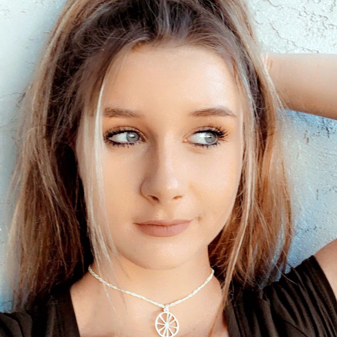 Lemon Wheel Necklace