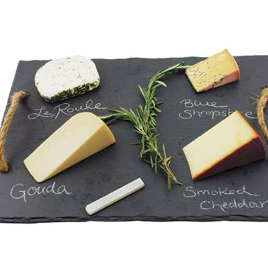 Rustic Farmhouse: Slate Cheese Board