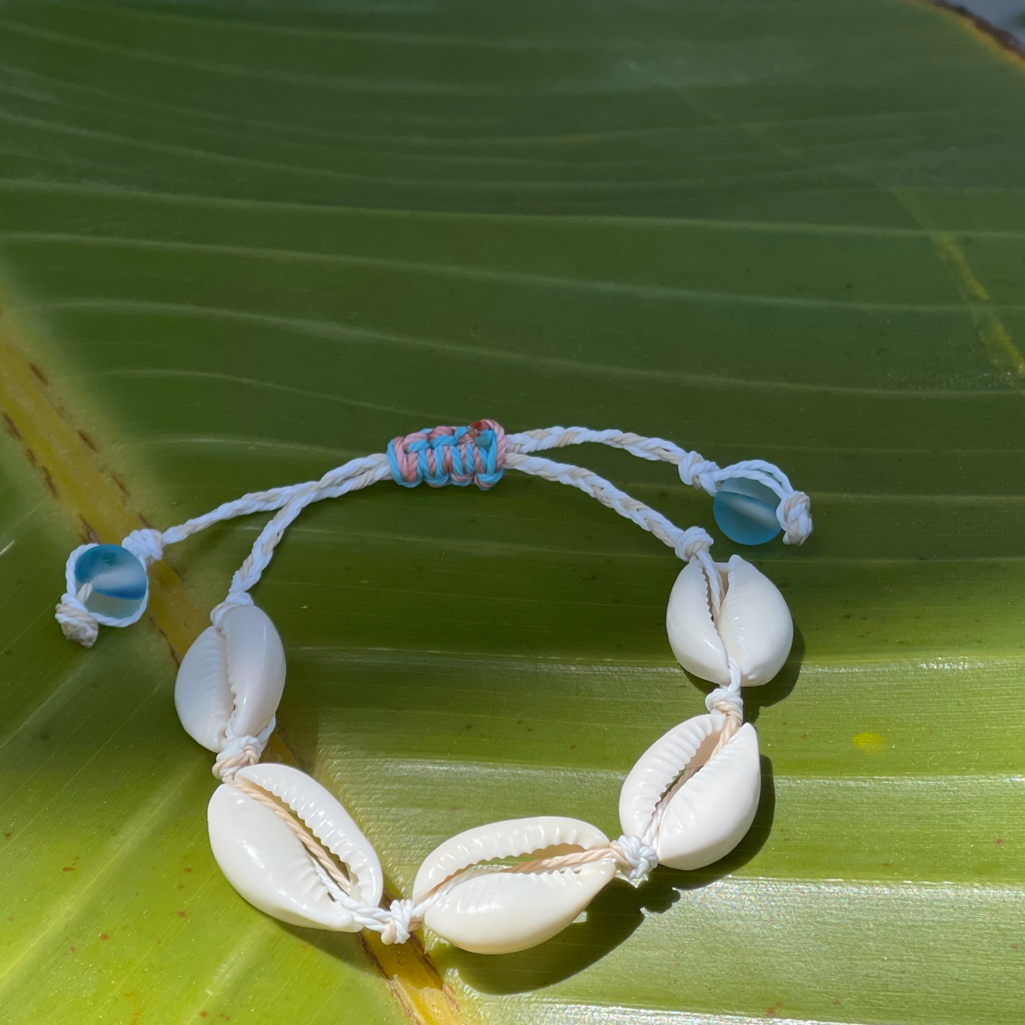 Simple Cowrie Shell Bracelet/Necklace/Anklet
