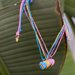 Retro Heart Necklace