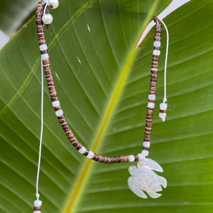 MOP Turtle Necklace