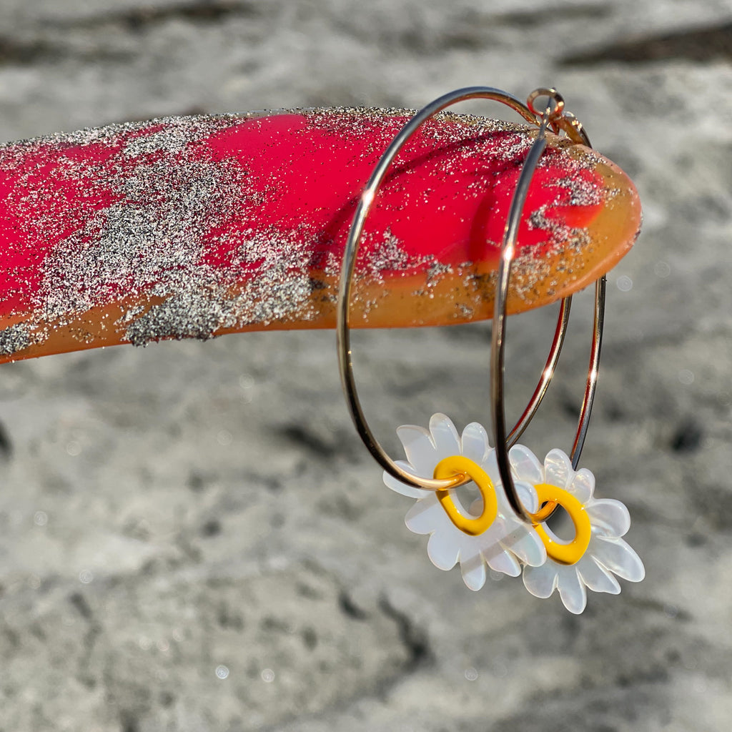 MOP Daisy Hoops