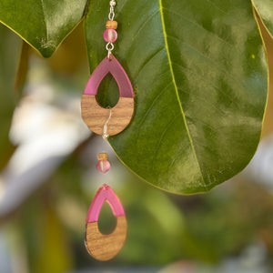 Orchid Woodie Teardrops