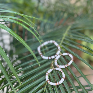 Coco Striped Earrings & Bracelet
