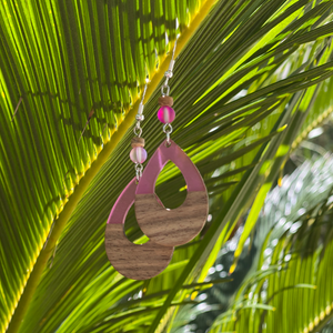 Orchid Woodie Teardrops